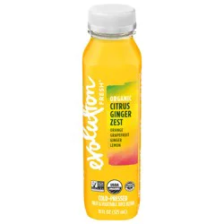 Evolution Fresh Organic Citrus Ginger Zest Cold-Pressed Vegetable & Fruit Juice Blend 11 oz.