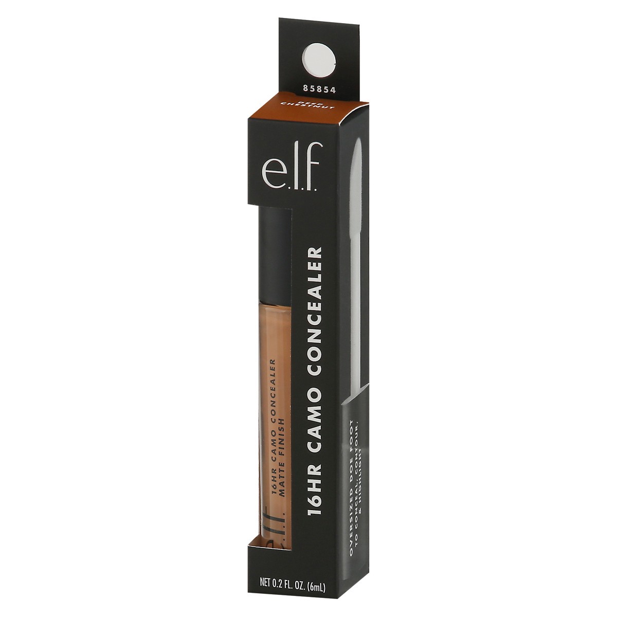 slide 3 of 9, e.l.f. Deep Chestnut 16hr Camo Concealer 0.2 fl oz, 0.203 oz