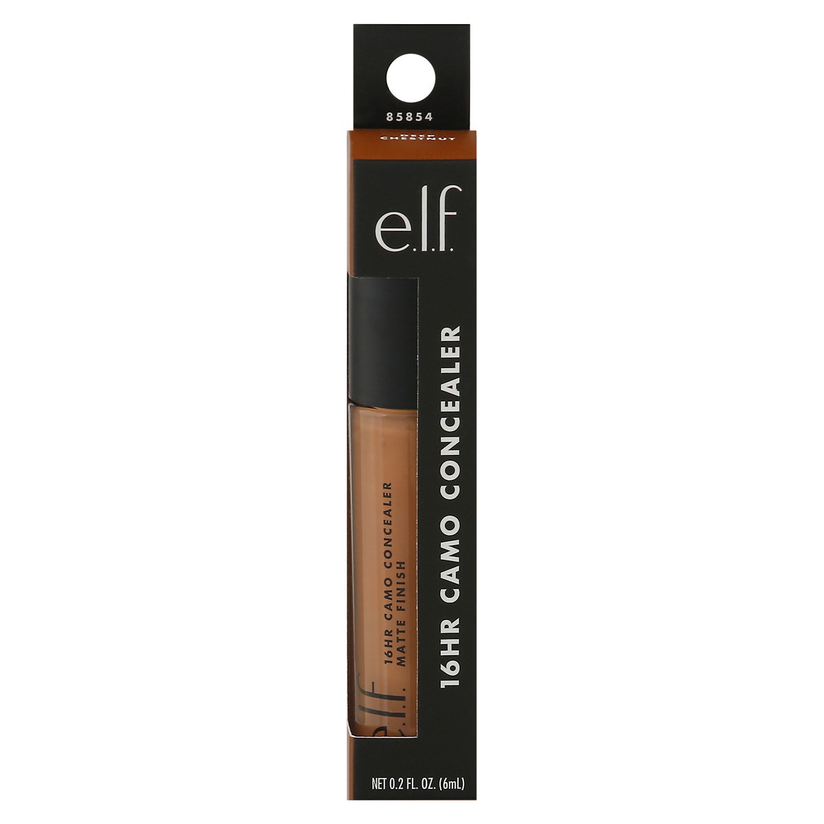 slide 1 of 9, e.l.f. Deep Chestnut 16hr Camo Concealer 0.2 fl oz, 0.203 oz