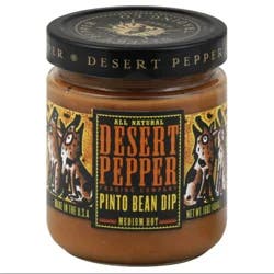 Desert Pepper Trading Desert Pepper Dip Pinto Bean Medium Hot Jar - 16 Oz