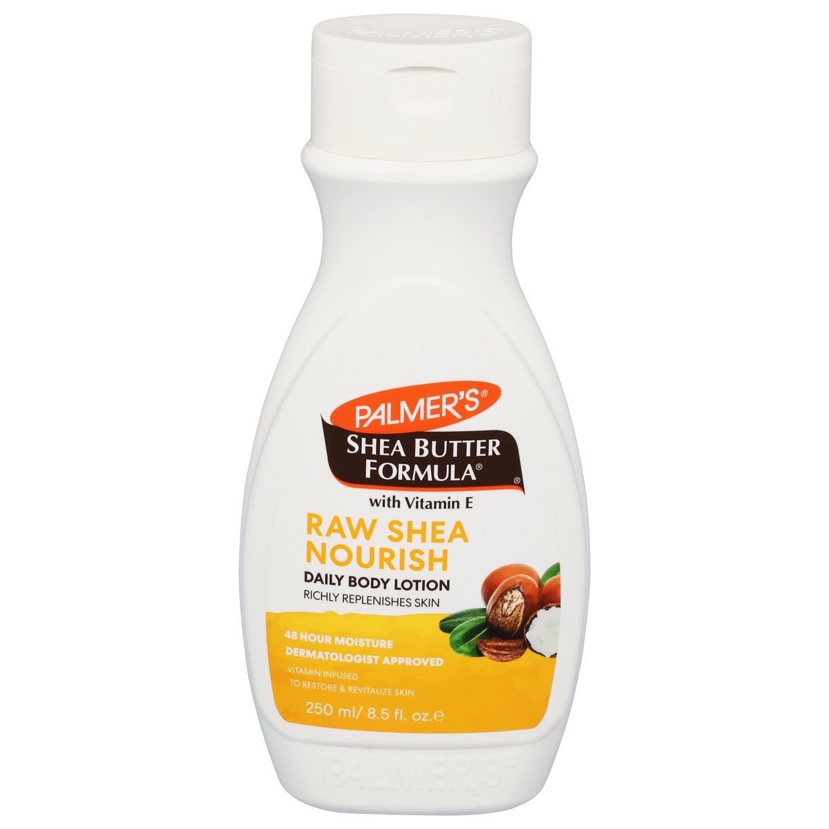 slide 10 of 13, Palmer's Shea Butter Formula Raw Shea Nourishing Body Lotion, 8.5 fl. oz., 8.5 fl oz