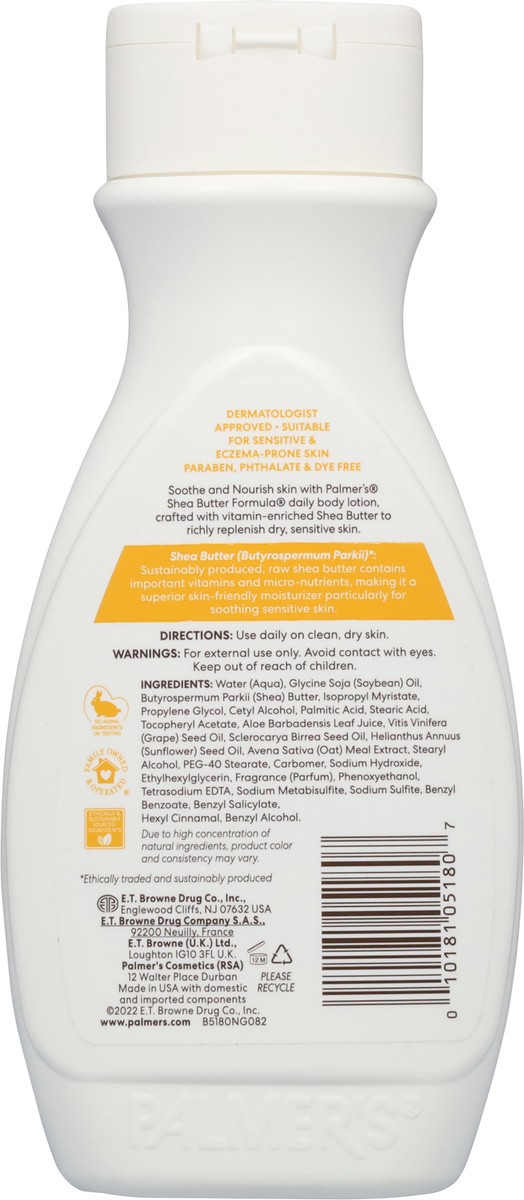 slide 4 of 13, Palmer's Shea Butter Formula Raw Shea Nourishing Body Lotion, 8.5 fl. oz., 8.5 fl oz