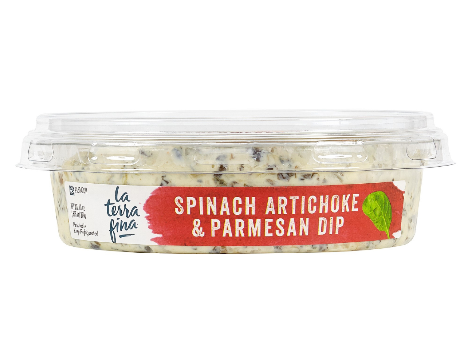 slide 3 of 6, La Terra Fina Spinach Artichoke & Parmesan Dip & Spread 10 oz, 10 oz