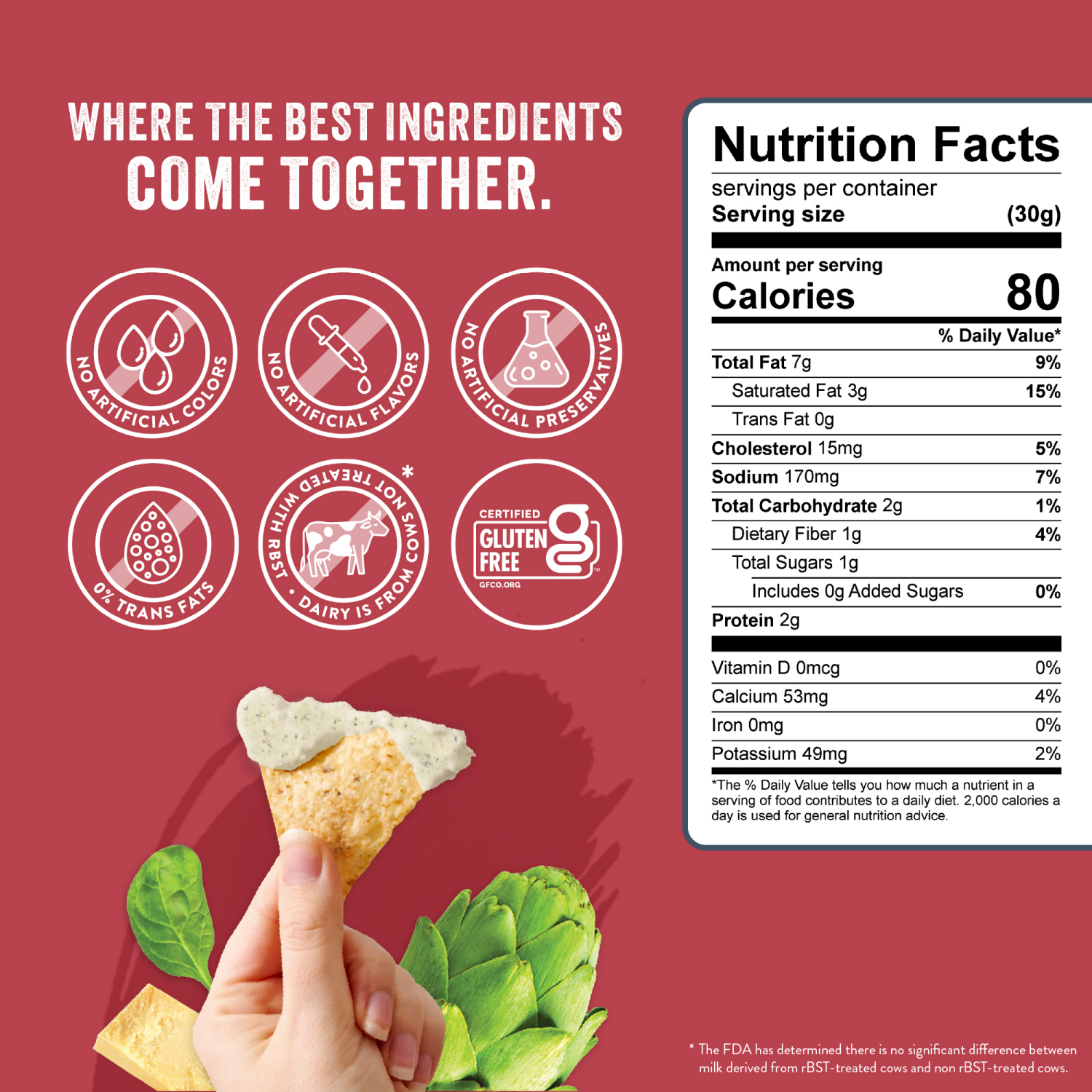 slide 6 of 6, La Terra Fina Spinach Artichoke & Parmesan Dip & Spread 10 oz, 10 oz