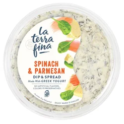La Terra Fina Spinach & Parmesan Dip & Spread 10 oz