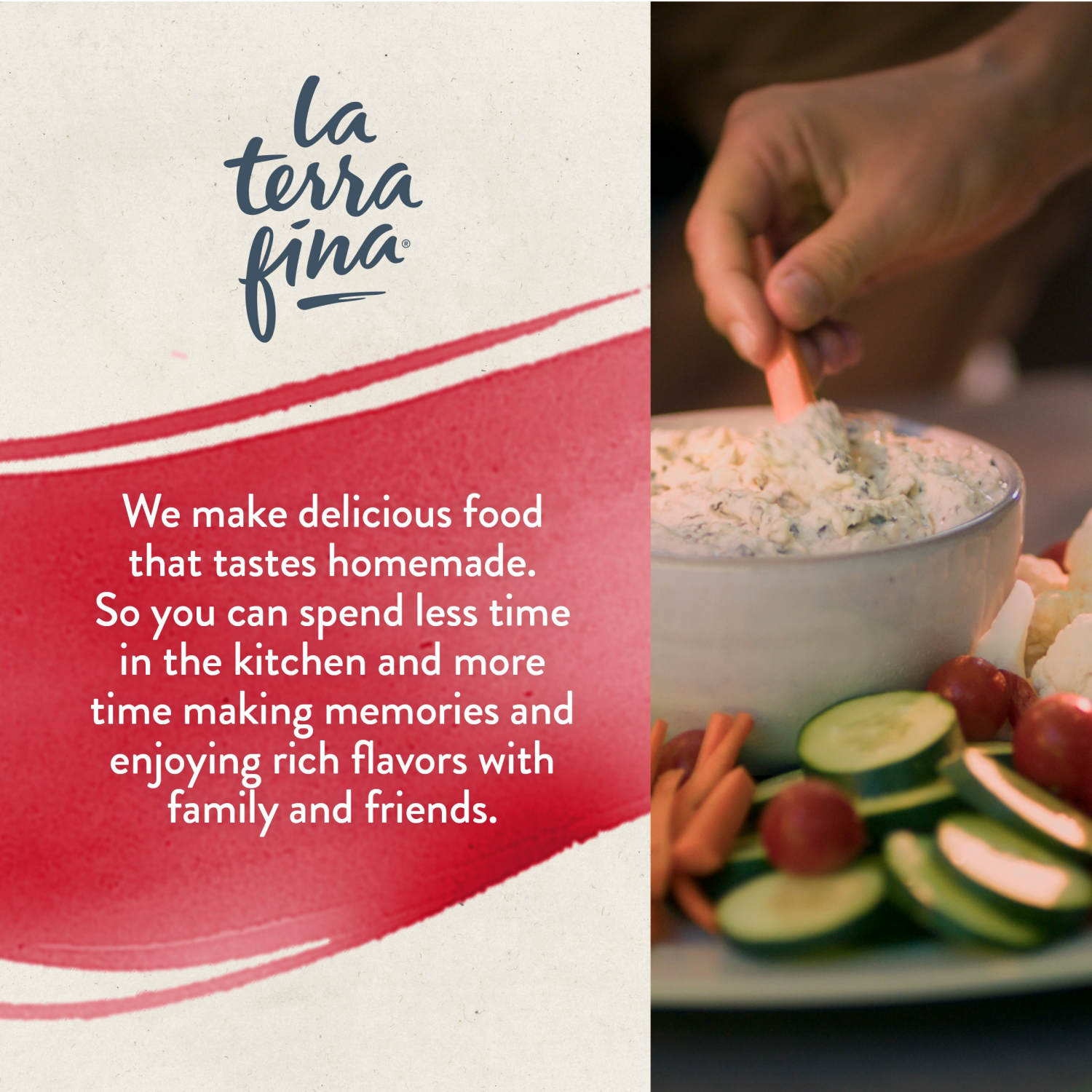 slide 2 of 6, La Terra Fina Spinach Artichoke & Parmesan Dip Family Size 16 oz, 16 oz