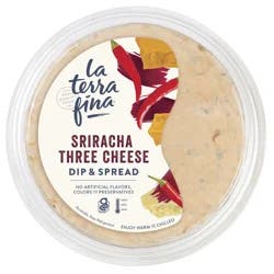 La Terra Fina Sriracha Three Cheese Dip & Spread 10 oz