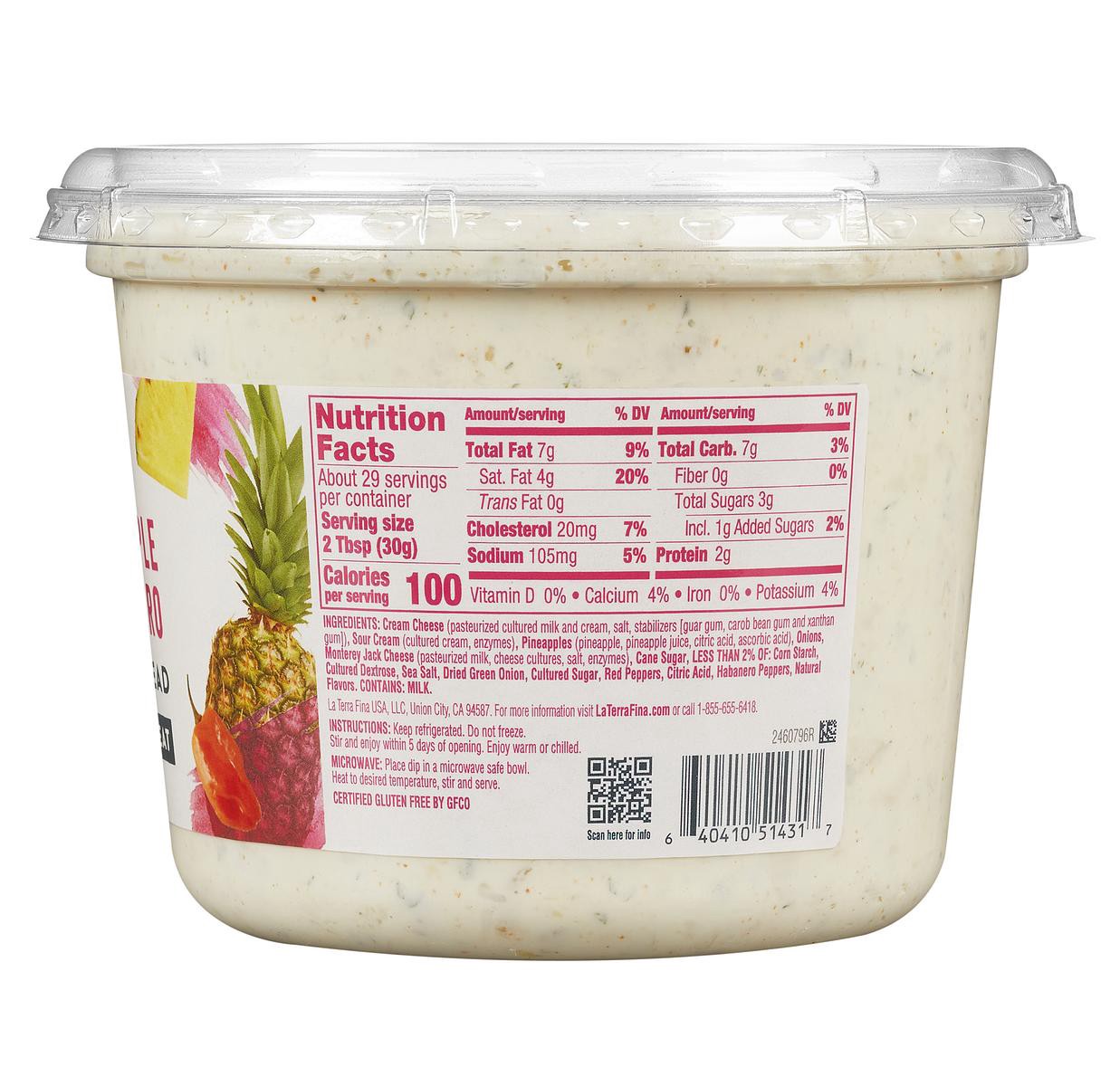 La Terra Fina Pineapple Habanero Dip 31 oz Shipt