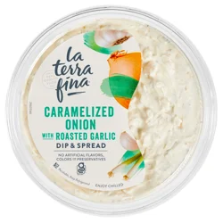 La Fiera La Terra Fina Caramelized Onion with Roasted Garlic Dip & Spread 10 oz
