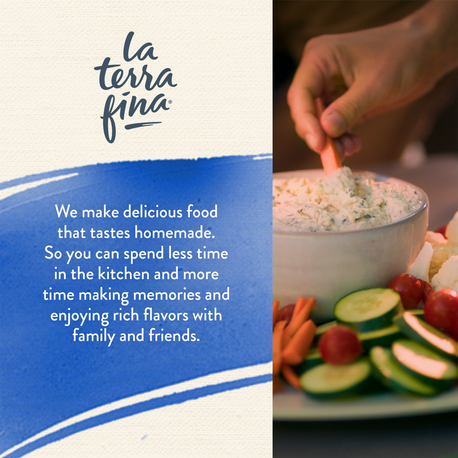 slide 2 of 5, La Terra Fina Tzatziki Feta Dip 16 oz, 16 oz