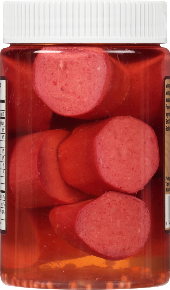 slide 4 of 13, Backroad Country Smoked Red Hot Pickled Bologna 8 oz, 8 oz