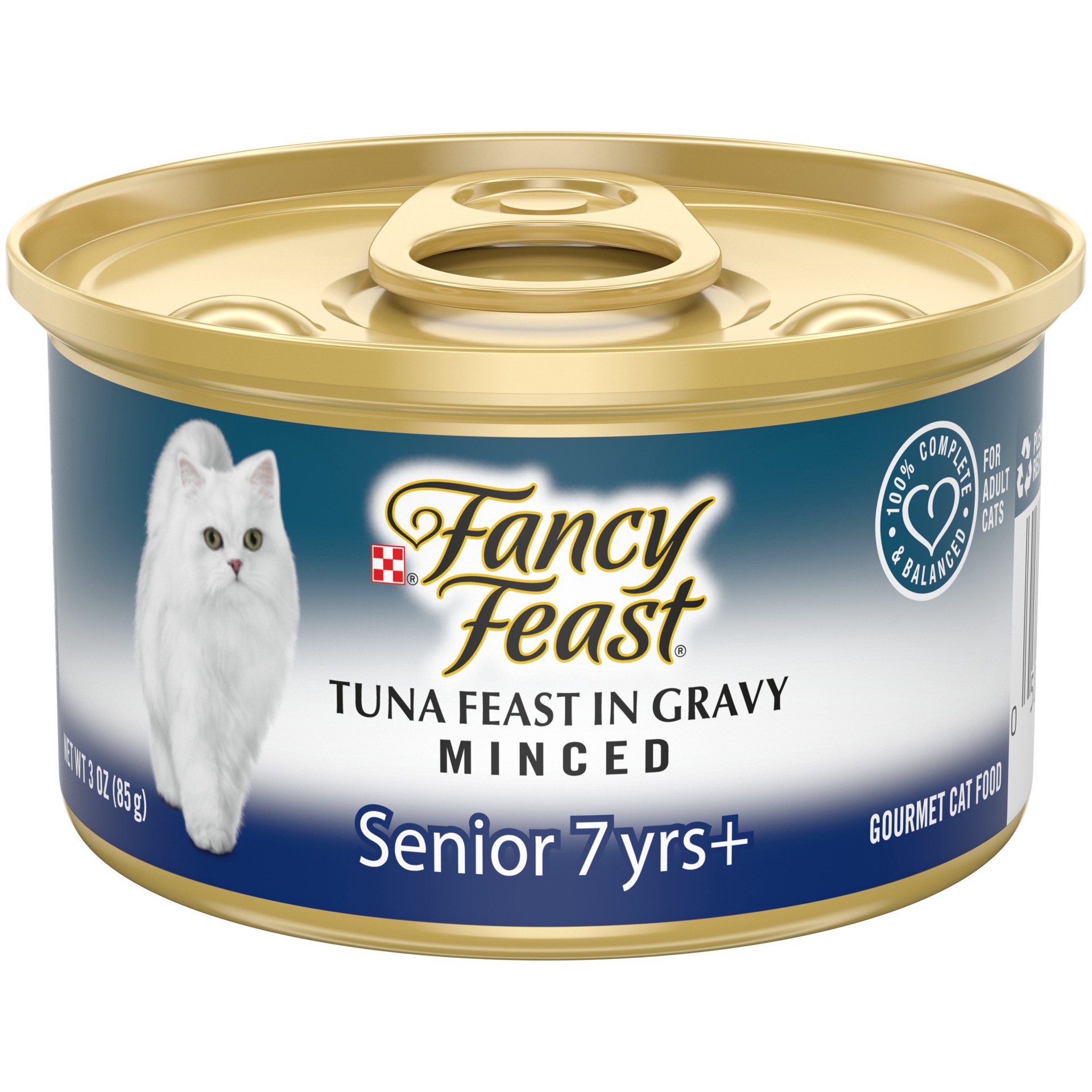 slide 1 of 9, Fancy Feast Purina Fancy Feast Cat Food Fancy Feast Tuna Fest Minced, 3 oz