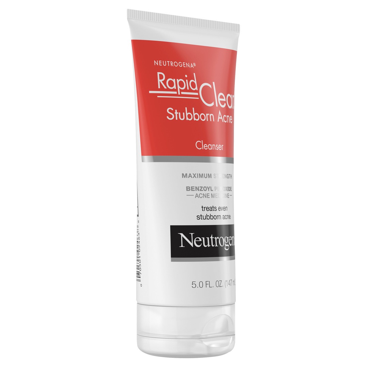 slide 6 of 8, Neutrogena Rapid Clear Stubborn Daily Acne Facial Cleanser, 5 fl oz