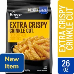 Kroger® Frozen Extra Crispy Crinkle Cut French Fries, 26 oz