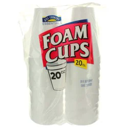 Hill Country Fare Polypropylene Foam Cups 20 CT