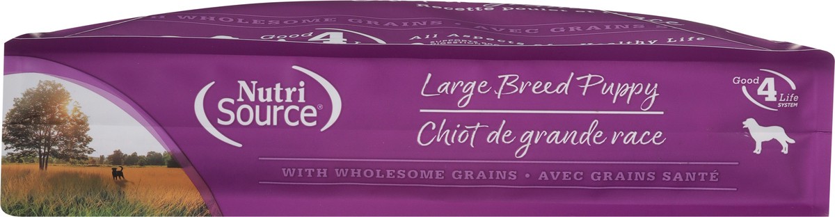 slide 3 of 14, NutriSource Large Breed Puppy Chicken & Rice Recipe Dog Food 12 lb, 12 lb
