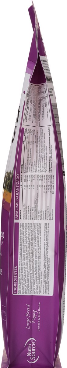 slide 7 of 14, NutriSource Large Breed Puppy Chicken & Rice Recipe Dog Food 12 lb, 12 lb
