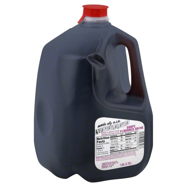 slide 1 of 1, Music City USA Grape Drink, 128 oz