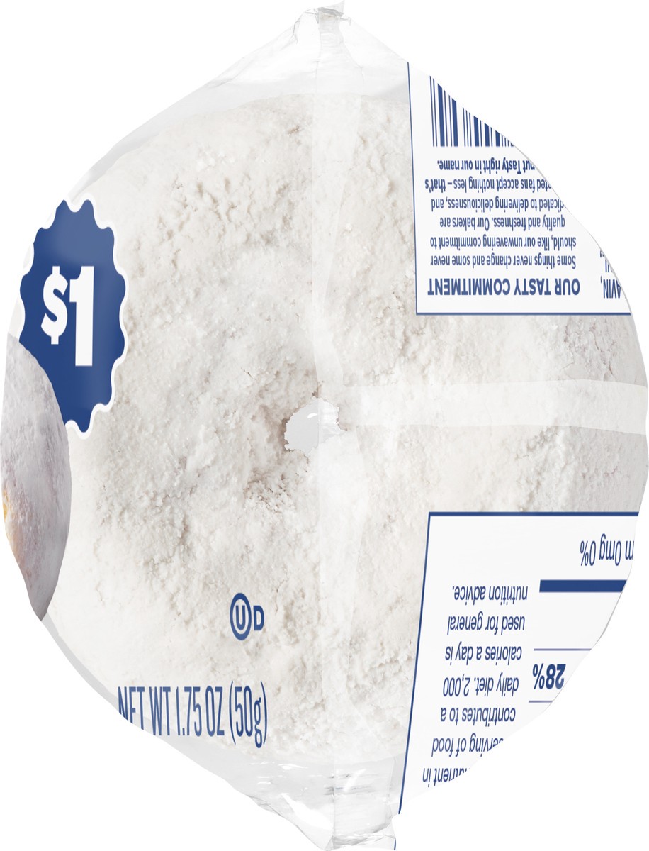 slide 4 of 13, Tastykake Powdered Sugar Mini Donuts, Portable Powdered Donuts, 2 oz, 4 Count, 4 ct