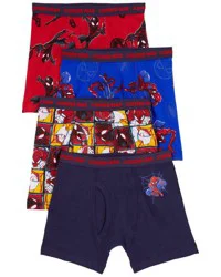 Carter's Kid 4-Pack Spider-Man Boxer Briefs Underwear Multi 10-12