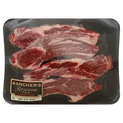 Meat Counter Beef Back Rib Strips - 1.50 LB
