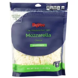Hy-vee Mozzarella Low-moisture Part-skim Shredded Cheese