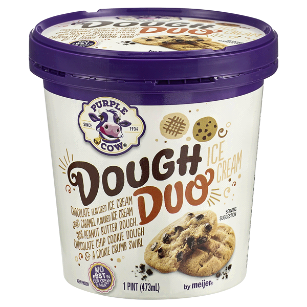 slide 1 of 1, Purple Cow Dough Duo Ice Cream, 16 oz