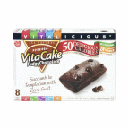 slide 1 of 1, Vitalicious VitaCake Fudgy Chocolate Mini, 8.8 oz