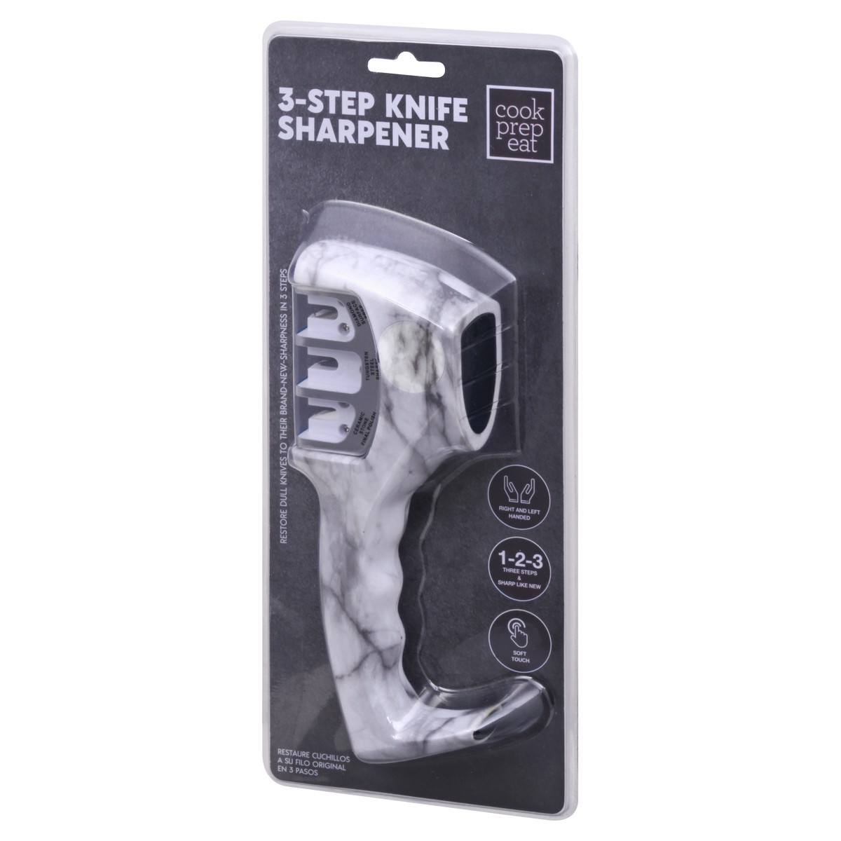 slide 5 of 11, Cook Prep Eat 3-Step Knife Sharpener 1 ea, 1 ct