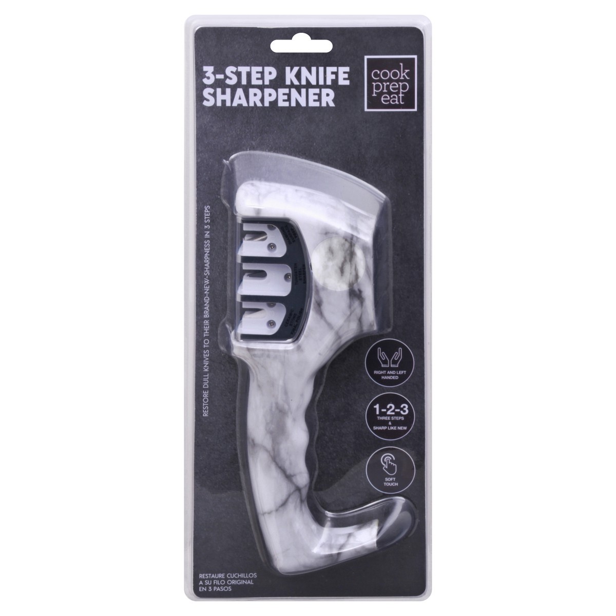 slide 2 of 11, Cook Prep Eat 3-Step Knife Sharpener 1 ea, 1 ct