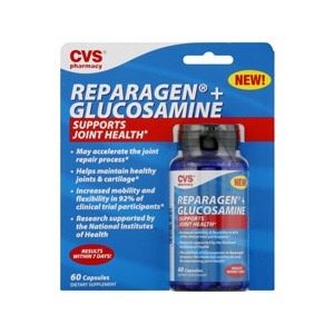 slide 1 of 1, CVS Pharmacy Reparagen Plus Glucosamine Capsules, 60 ct
