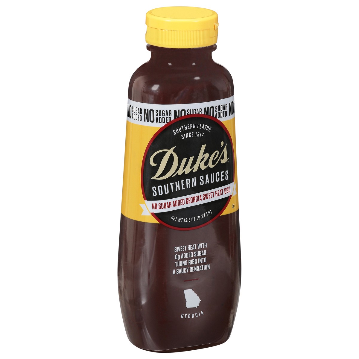 slide 8 of 12, Duke's No Sugar Added Georgia Sweet Heat BBQ Southern Sauces 15.5 oz, 15.5 oz
