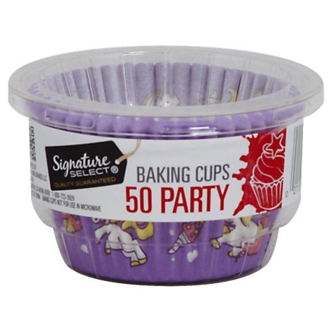 slide 1 of 1, Signature Select Baking Cups Party, 50 ct