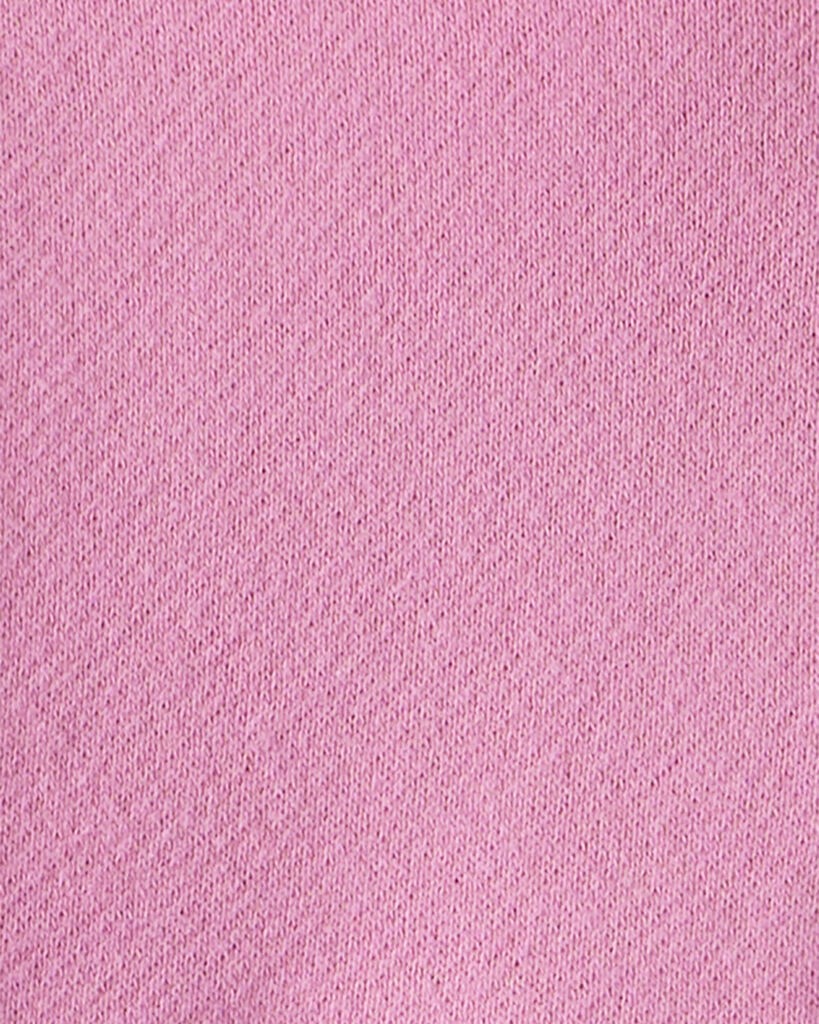 slide 2 of 2, Carter's Carters Baby Girl Long-Sleeve Quarter-Zip Pullover Sweatshirt - Pink Pink 24M, 1 ct