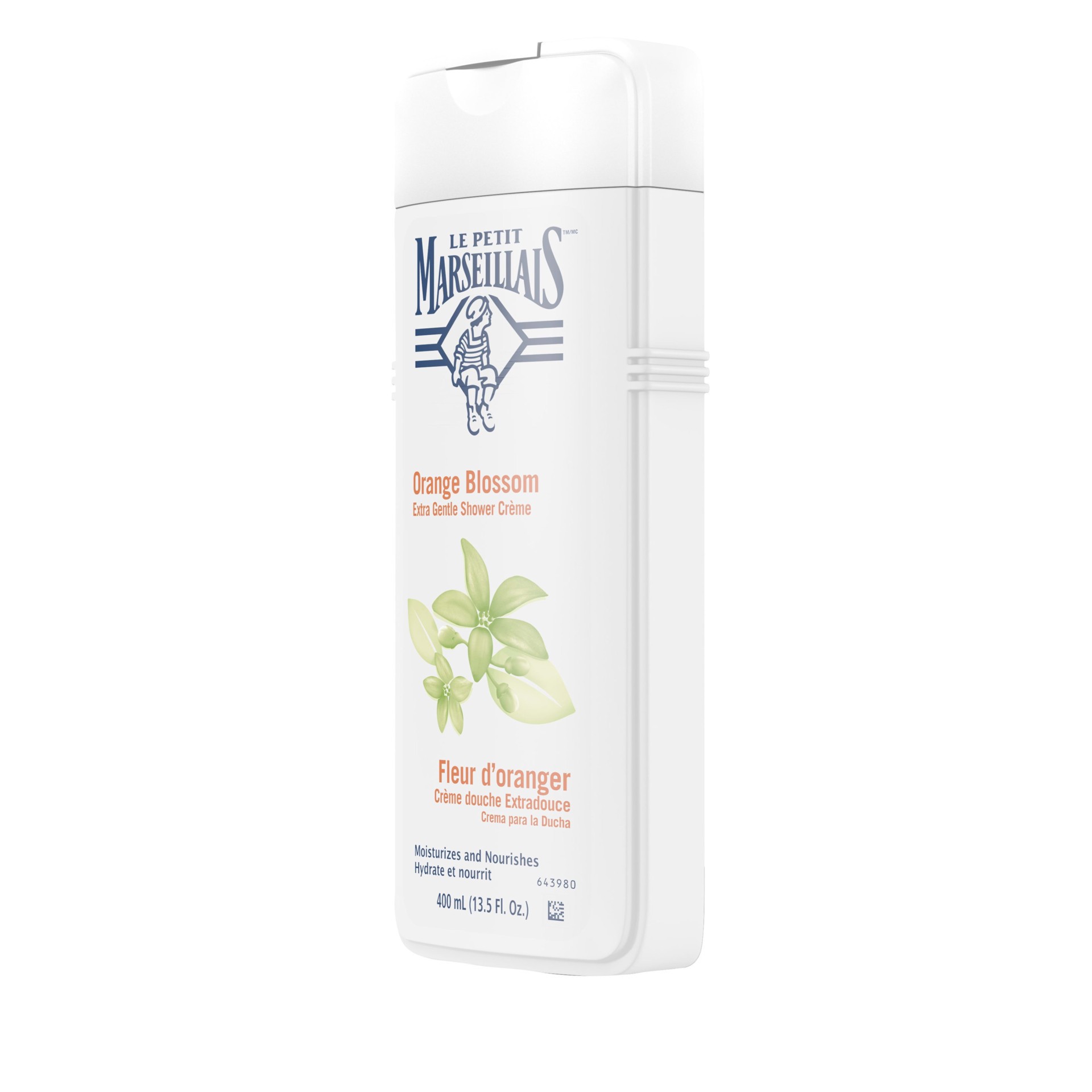 slide 2 of 5, LE PETIT MARSEILLAIS™ Extra Gentle Shower Crème, Orange Blossom, 400 mL, 400 ml