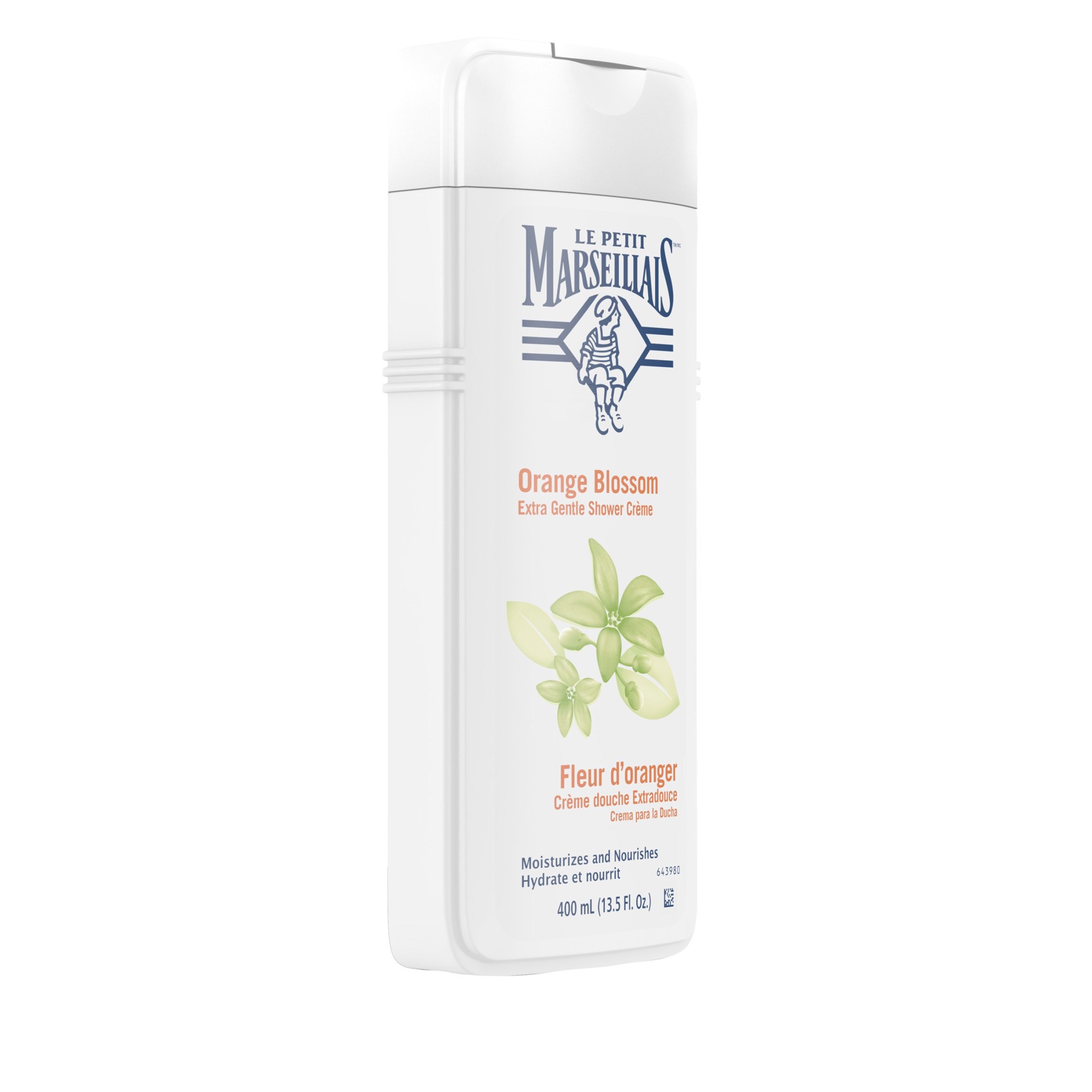 slide 5 of 5, LE PETIT MARSEILLAIS™ Extra Gentle Shower Crème, Orange Blossom, 400 mL, 400 ml