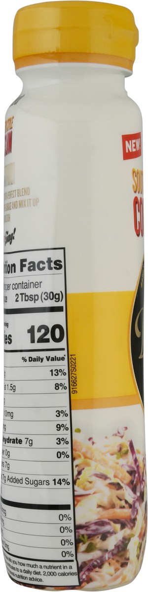 slide 7 of 12, Duke's Southern Style Coleslaw Bold & Tangy Dressing 14 fl oz, 14 fl oz
