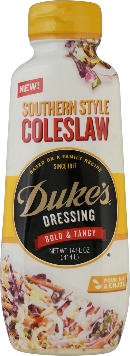 slide 12 of 12, Duke's Southern Style Coleslaw Bold & Tangy Dressing 14 fl oz, 14 fl oz