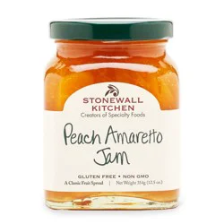 Stonewall Kitchen Peach Amaretto Jam - 12.5 oz