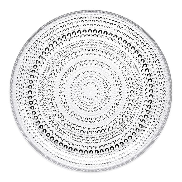 slide 1 of 1, Iittala Kastehelmi Dinner Plate - Clear, 1 ct