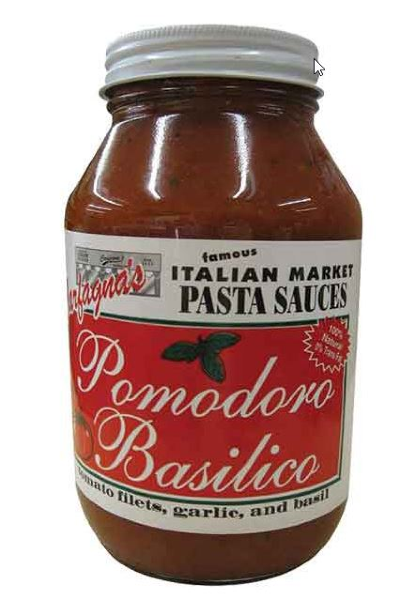 slide 1 of 1, Carfagna Pasta Sauce Pomodr Baslco, 1 qt