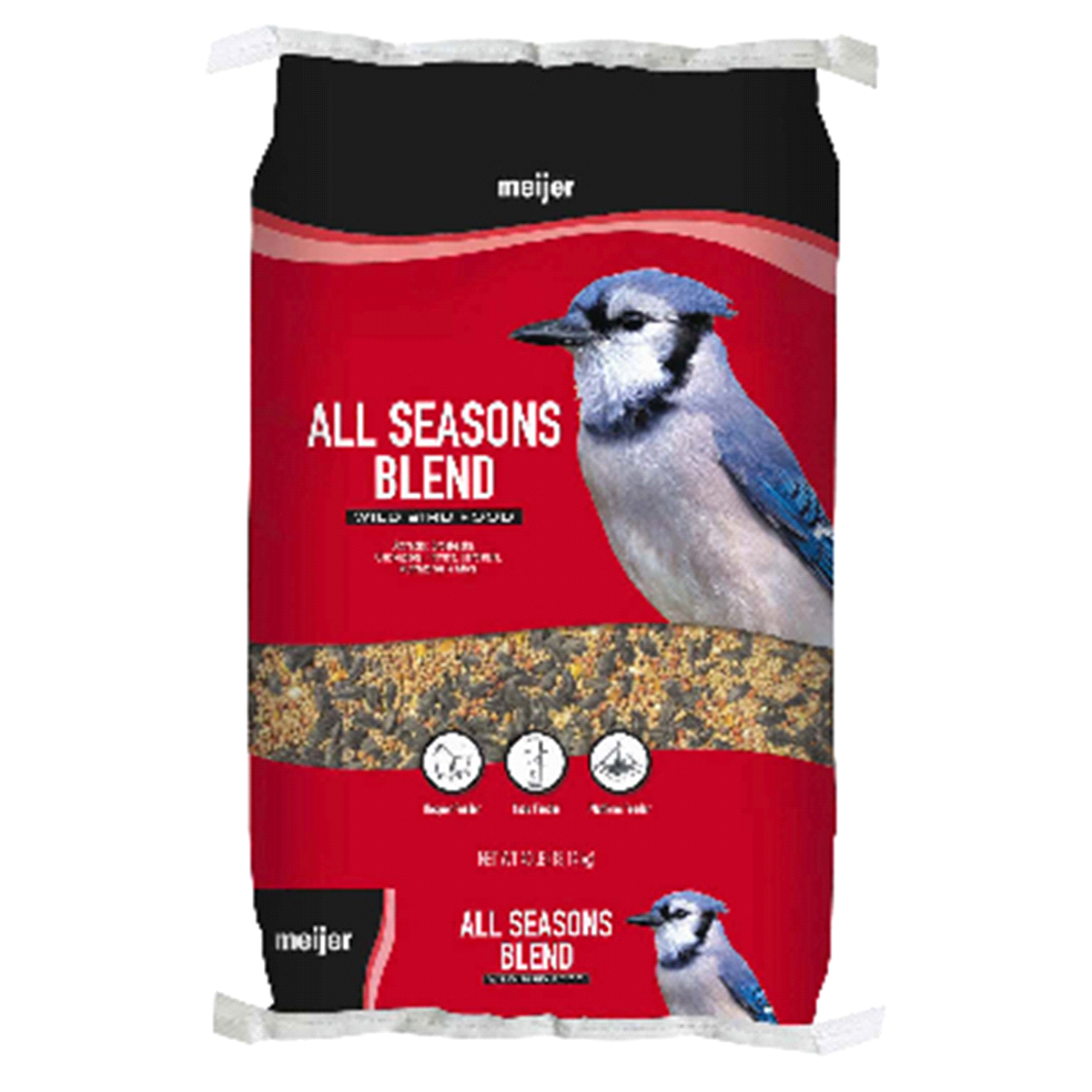 slide 1 of 1, Meijer All Seasons Blend Wild Bird Food, 40 lb