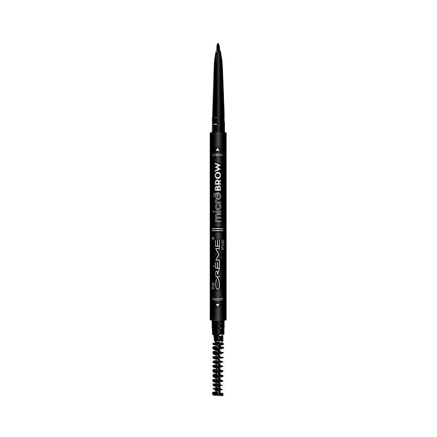 slide 1 of 1, The Crème Shop The Crme Shop Micro Brow Pencil & Spooley Ebony, 1 ct