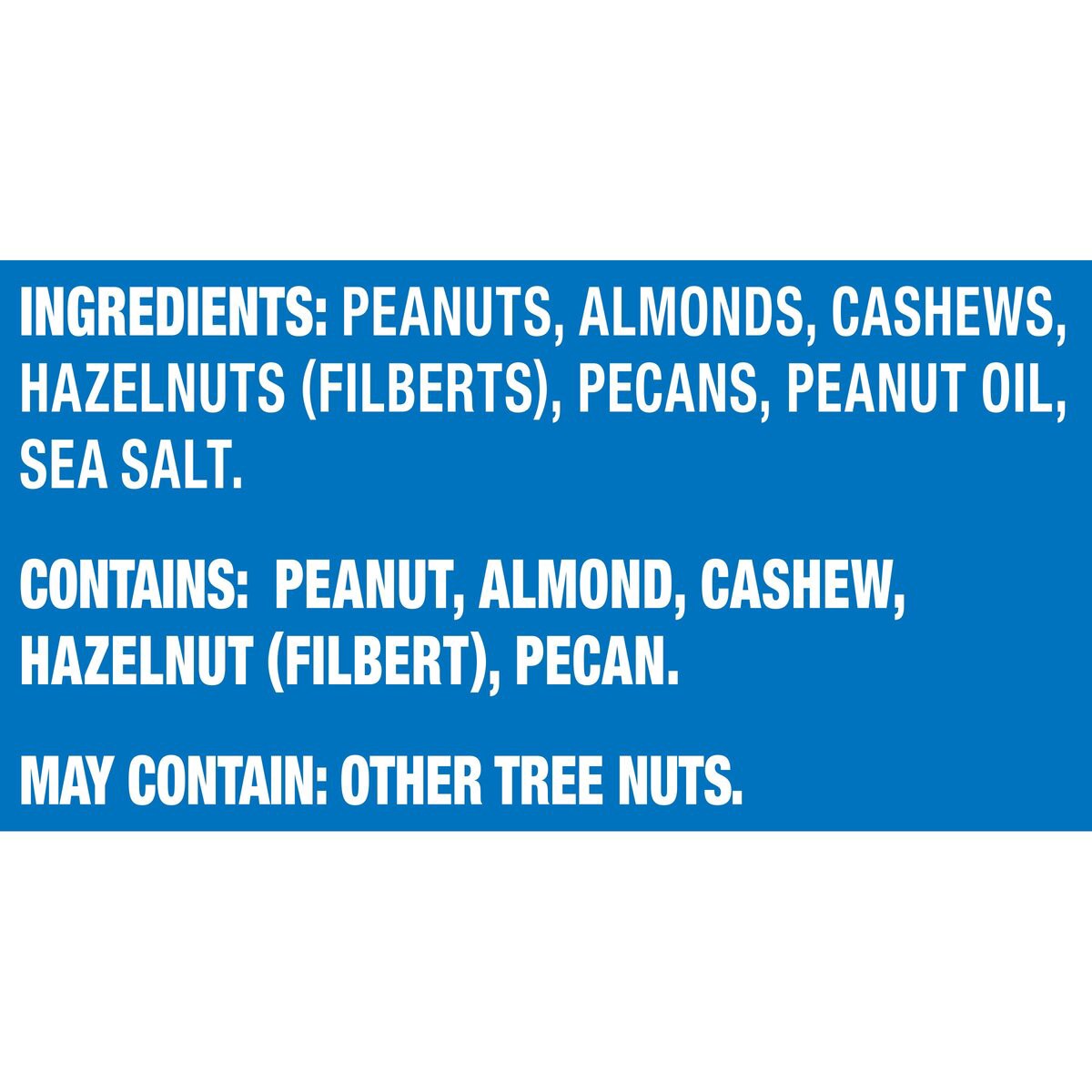 slide 3 of 8, Planters Mixed Nuts Less Than 50% Peanuts with Peanuts, Almonds, Cashews, Hazelnuts & Pecans, 12 oz Canister, 12 oz