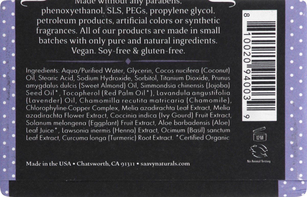 slide 3 of 7, Saavy Naturals Handcrafted Soap 140 oz, 140 oz