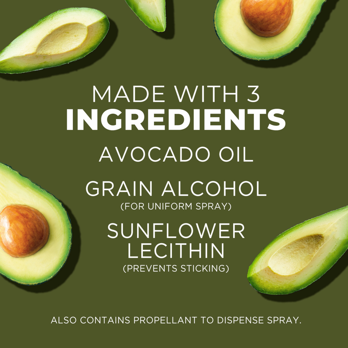 slide 3 of 8, Pam Avocado Oil No-Stick Cooking Spray 5 oz, 5 oz