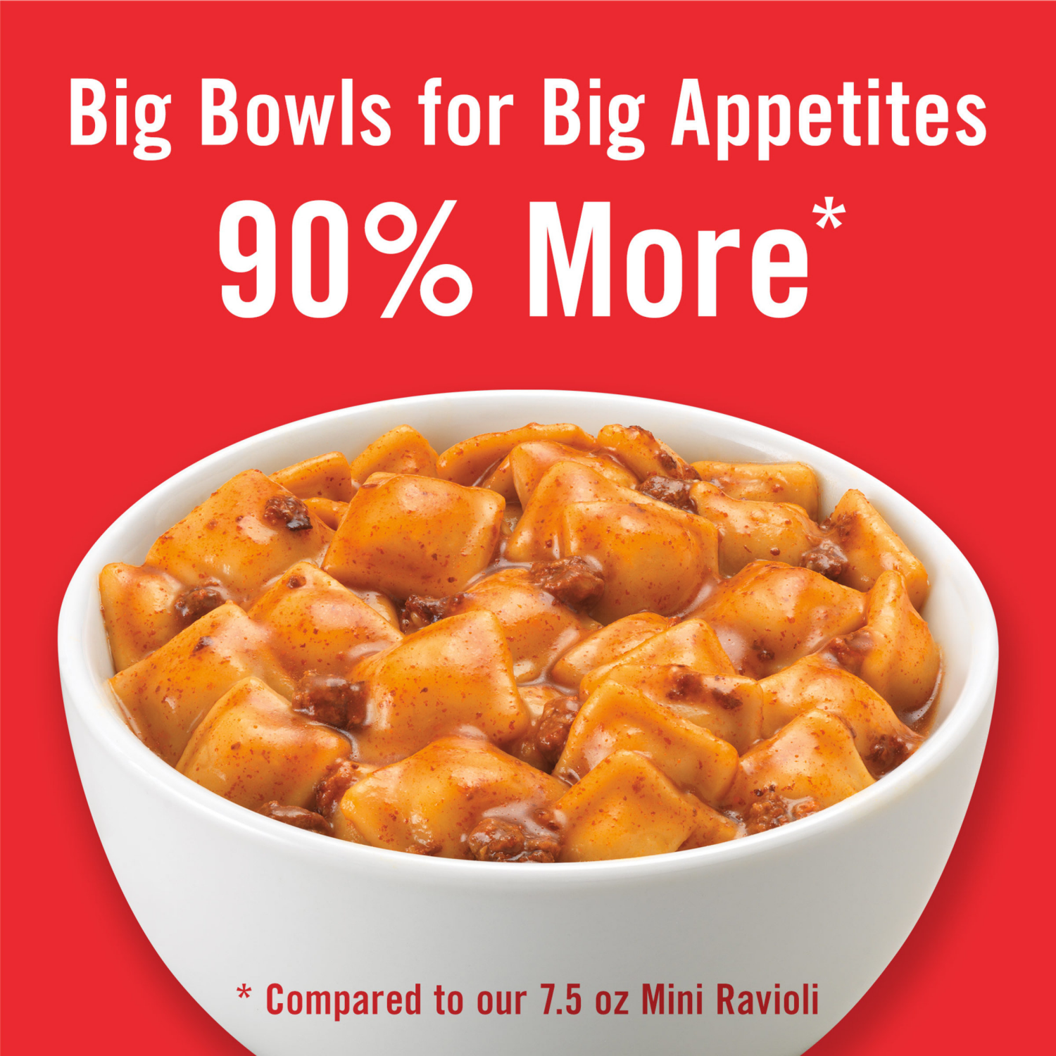 slide 4 of 5, Chef Boyardee Mini Ravioli, Beef Ravioli in Pasta Sauce, Microwavable Meal, 14.5 oz. Bowl, 14.5 oz