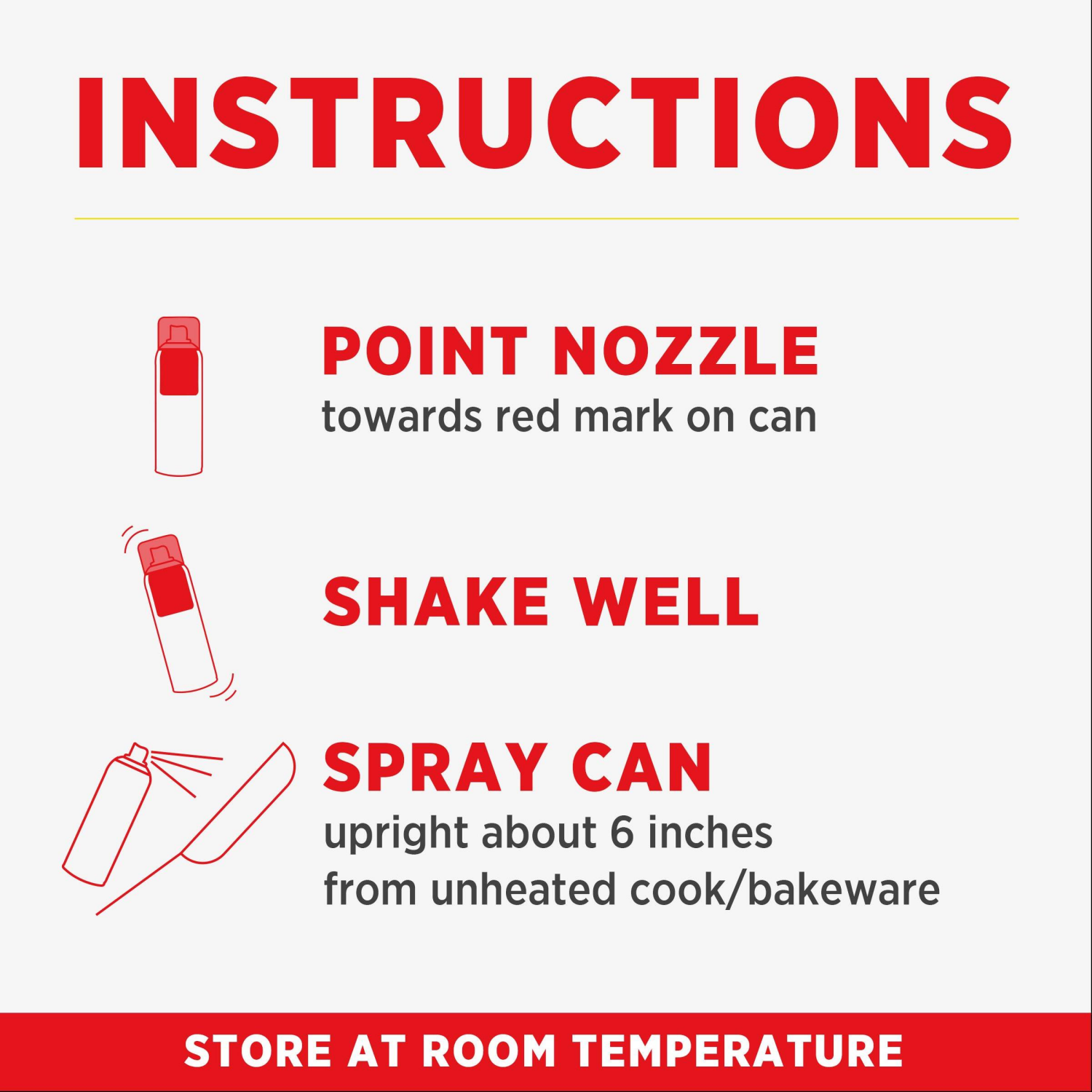 slide 5 of 5, PAM Original Canola Oil No-Stick Cooking Spray, 6 oz