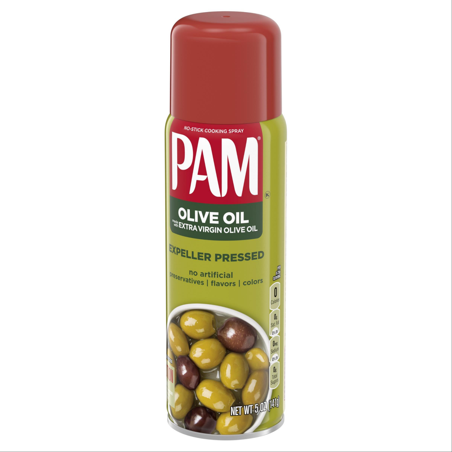 slide 3 of 5, Pam Olive Oil Cooking Spray 5 oz, 5 oz