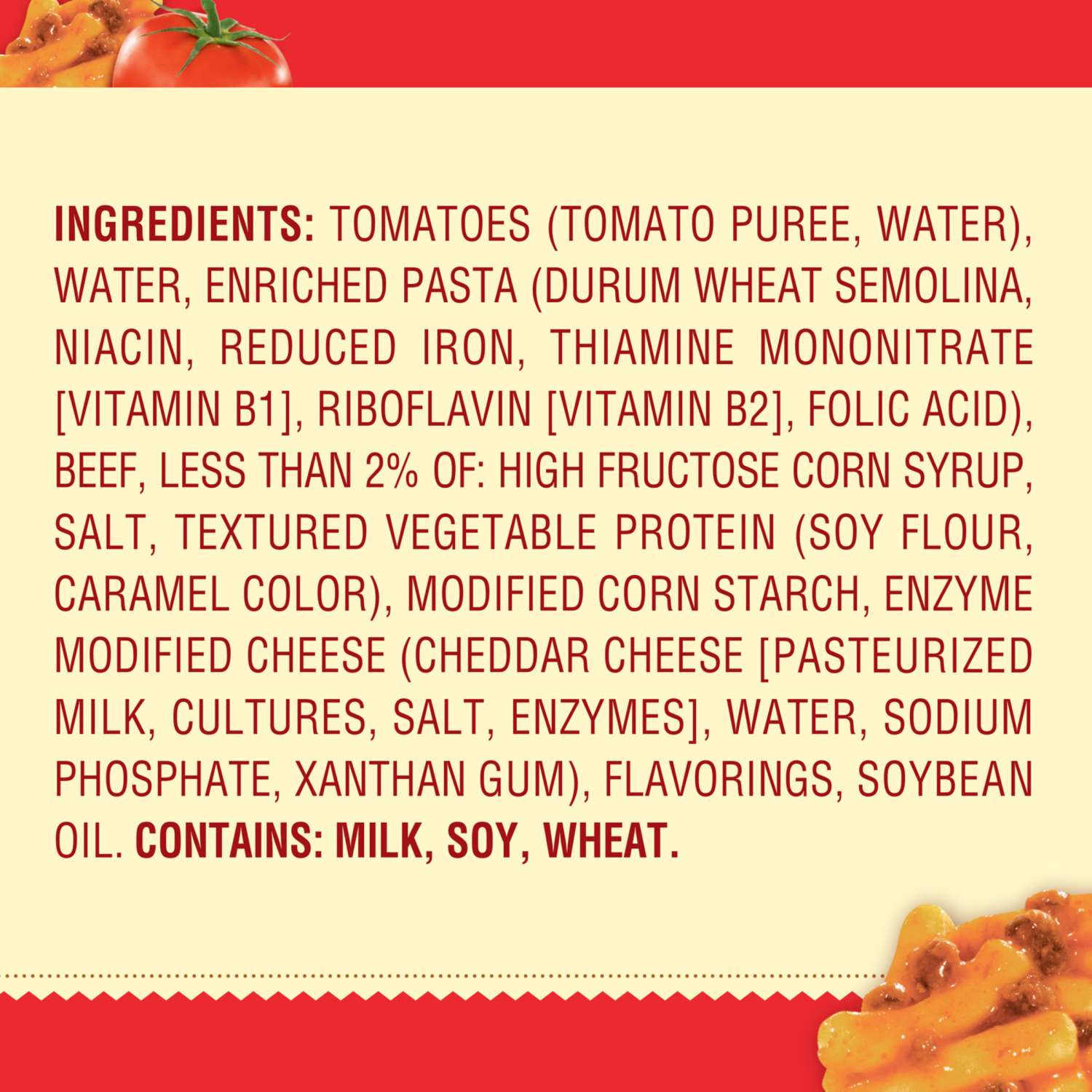 slide 5 of 8, Chef Boyardee Beefaroni, Pasta in Tomato and Meat Sauce, Microwavable Meal, 7.5 oz. Bowl, 7.5 oz